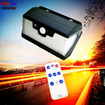 55 LED 900lm Solar Light remote control radar smart 3 side lighting degree light scope solar camp street wall lamp yard g
55 LED 900lm Solar Light remote control radar smart 3 side lighting degree light scope solar camp street wall lamp yard g