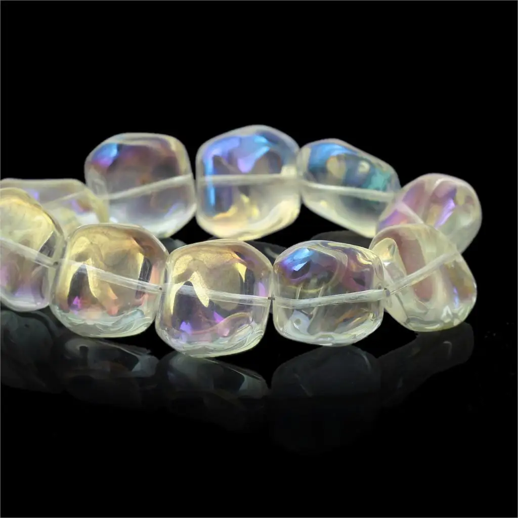 DoreenBeads Glass Loose Beads Irregular Pale Yellow AB Color Transparent About 18mm(6/8")x 17mm(5/8"),Hole: Approx 1.1mm,2 PCs
DoreenBeads Glass Loose Beads Irregular Pale Yellow AB Color Transparent About 18mm(6/8")x 17mm(5/8"),Hole: Approx 1.1mm,2 PCs