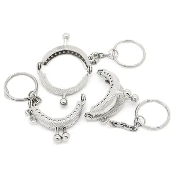 5Pcs Silver Tone Alloy Arc Frame Kiss Clasp With Key Ring For Handle Bag Purse Parts Accessories 4x3.5cm
5Pcs Silver Tone Alloy Arc Frame Kiss Clasp With Key Ring For Handle Bag Purse Parts Accessories 4x3.5cm