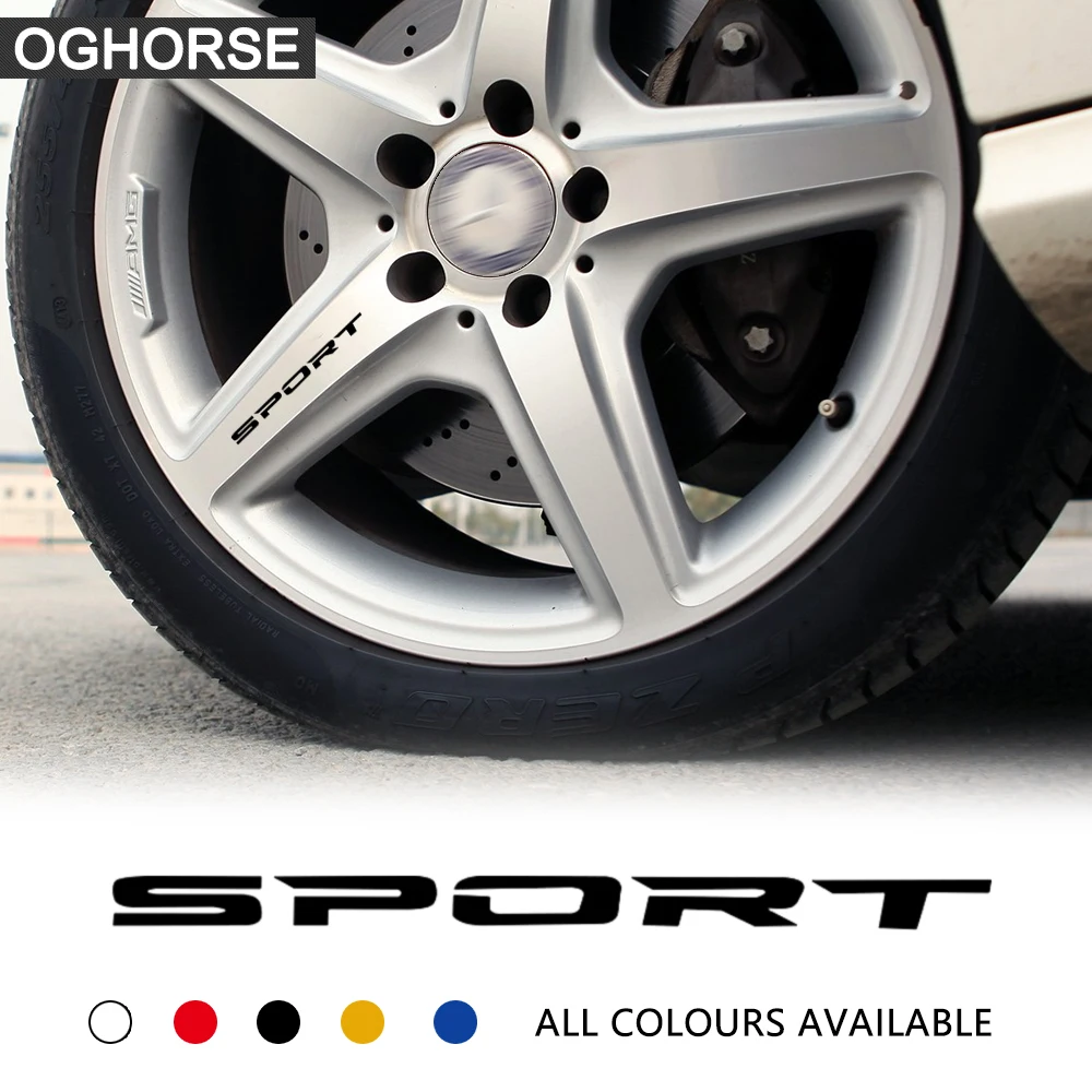 4pcs Racing Sport Alloy Rims Wheel Decal Sticker Graphic For Mercedes Benz A C E CLA class amg w204 w205 w212 c63 Accessories
4pcs Racing Sport Alloy Rims Wheel Decal Sticker Graphic For Mercedes Benz A C E CLA class amg w204 w205 w212 c63 Accessories