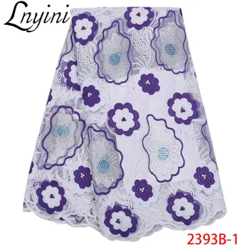 Beautiful Fashion 2020 New style african lace fabric swiss voile lace elastic lace For Nigerian Wedding Party Dress Hot L2393B-1 
Beautiful Fashion 2020 New style african lace fabric swiss voile lace elastic lace For Nigerian Wedding Party Dress Hot L2393B-1