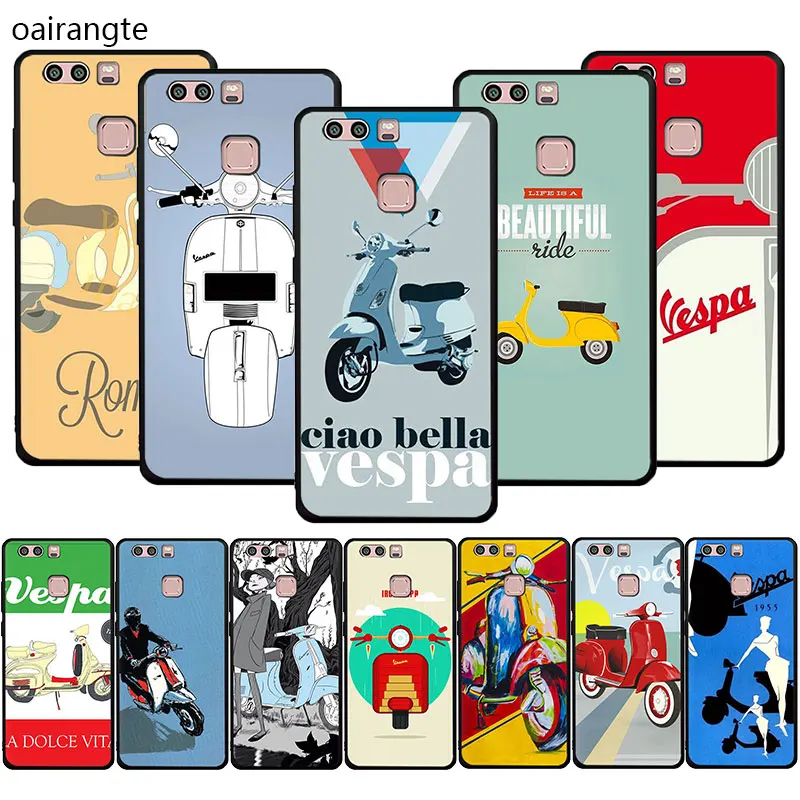 Vespa Scooter Soft Phone Cover Case For Huawei P8 9 Lite 2017 P10 P20 30 Lite Pro P smart 2019
Vespa Scooter Soft Phone Cover Case For Huawei P8 9 Lite 2017 P10 P20 30 Lite Pro P smart 2019