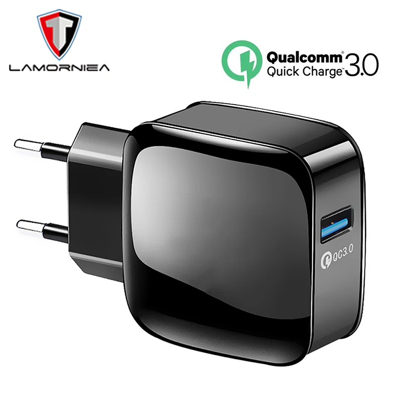 QC 3.0 USB Charger Quick Charge 3.0 Phone Charger For iPhone 18W 3A Fast Charger For Huawei Samsung Xiaomi Redmi EU US Plug
QC 3.0 USB Charger Quick Charge 3.0 Phone Charger For iPhone 18W 3A Fast Charger For Huawei Samsung Xiaomi Redmi EU US Plug
