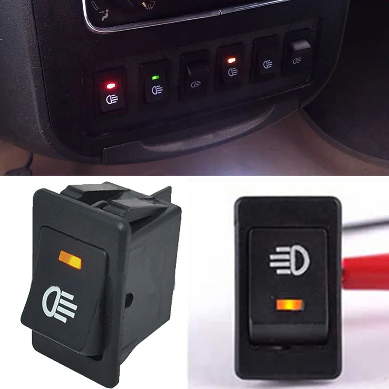 Durable 4 Pins Yellow LED Indicator Rocker Switch Car On/Off Rocker Toggle Switch Driving Fog Lamp Work Light Bar For Truck Boat
Durable 4 Pins Yellow LED Indicator Rocker Switch Car On/Off Rocker Toggle Switch Driving Fog Lamp Work Light Bar For Truck Boat