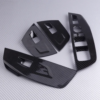 DWCX 4pcs Carbon Fiber Texture Window Lift Switch Button Cover Trim Decoration Fit for BMW X3 G01 2018
DWCX 4pcs Carbon Fiber Texture Window Lift Switch Button Cover Trim Decoration Fit for BMW X3 G01 2018