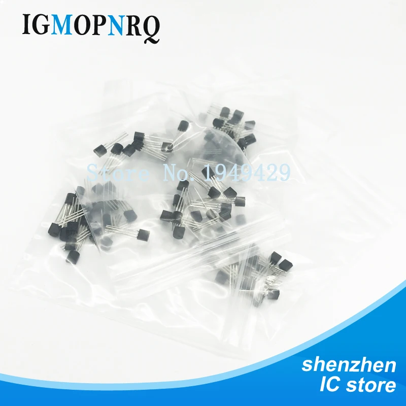 18valuesX10pcs=180pcs 2N2222 S9012 S9013 S9014 A1015 C1815 S8050 S8550 TO-92 Transistor Assorted Kit | Электронные компоненты и