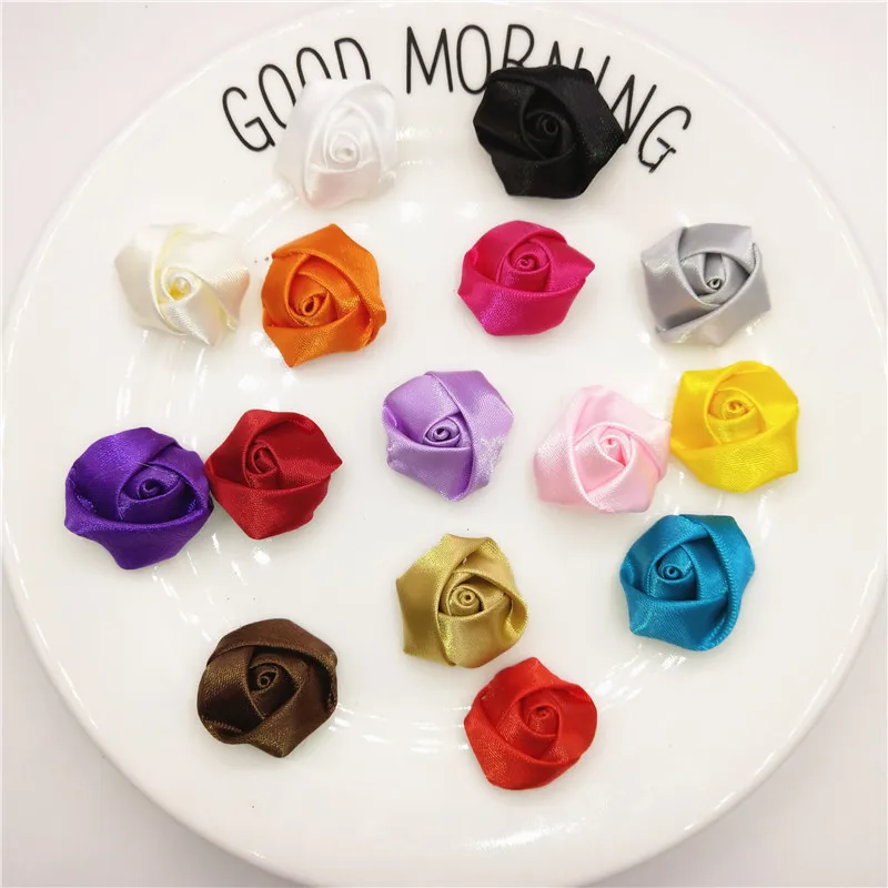 Wholesale 300pcs/lot Satin flower For Clothes Sewing Supplies DIY Craft Decoration
Wholesale 300pcs/lot Satin flower For Clothes Sewing Supplies DIY Craft Decoration