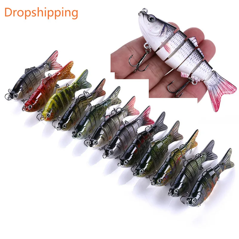 New 1PCS Jointed Fishing Lure 10CM/15G Minnow Plastic Artificial Fishing Wobbler Tools Jerk Fish Esca Tackle Fishing Bait Tools 
New 1PCS Jointed Fishing Lure 10CM/15G Minnow Plastic Artificial Fishing Wobbler Tools Jerk Fish Esca Tackle Fishing Bait Tools