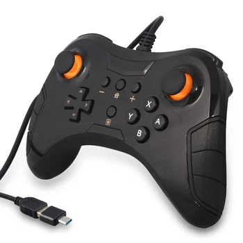 Mini USB Wired switch game controller switch PRO wired controller For Official Microsoft PC Controller
Mini USB Wired switch game controller switch PRO wired controller For Official Microsoft PC Controller