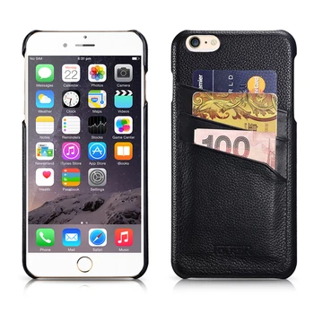 ICARER Black White 2 Color Litchi Rind Leather Full Cover Back Case For iPhone6 6s Plus Case 5.5''With Card-slots
ICARER Black White 2 Color Litchi Rind Leather Full Cover Back Case For iPhone6 6s Plus Case 5.5''With Card-slots