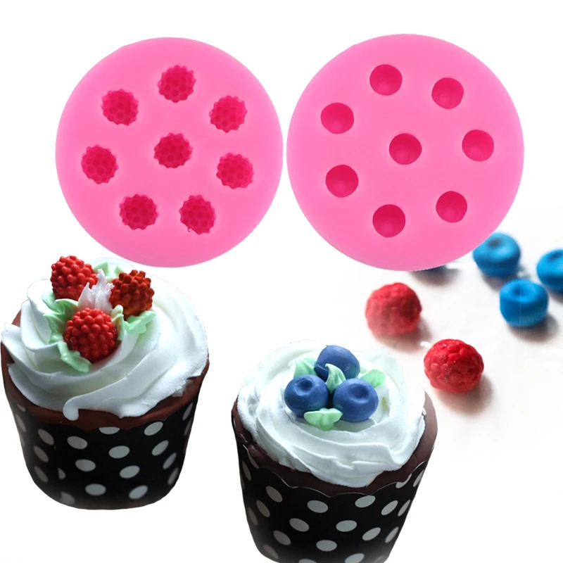 2pcs Mulberry Raspberry Silicone Mold Diy Sugar Fondant Mold Cake Decoration 3D Silicone Soap Mold Cupcake Decorate
2pcs Mulberry Raspberry Silicone Mold Diy Sugar Fondant Mold Cake Decoration 3D Silicone Soap Mold Cupcake Decorate