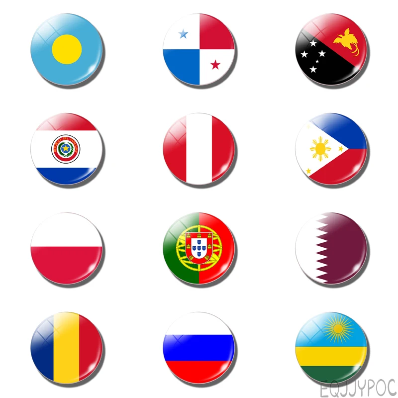 Panama Palau Bagin Paraguay Peru Philippines Poland Portugal Qatar Romania Russia Rwanda flag Fridge Magnet Refrigerator Sticker
Panama Palau Bagin Paraguay Peru Philippines Poland Portugal Qatar Romania Russia Rwanda flag Fridge Magnet Refrigerator Sticker
