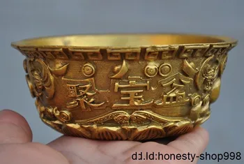 Christmas Chinese Fengshui brass wealth treasure bowl yuanbao statue bowl Incense burner Halloween
Christmas Chinese Fengshui brass wealth treasure bowl yuanbao statue bowl Incense burner Halloween