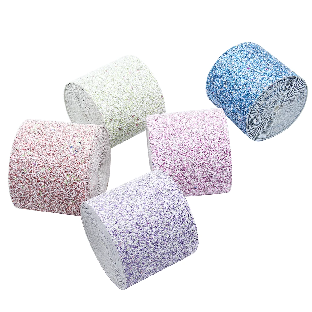 david angie 3" 75mm Chunky Sequin Glitter Ribbon Leather Fabric Ribbon,DIY Hairbows Craft Wedding Decoration,5Yc5556
david angie 3" 75mm Chunky Sequin Glitter Ribbon Leather Fabric Ribbon,DIY Hairbows Craft Wedding Decoration,5Yc5556