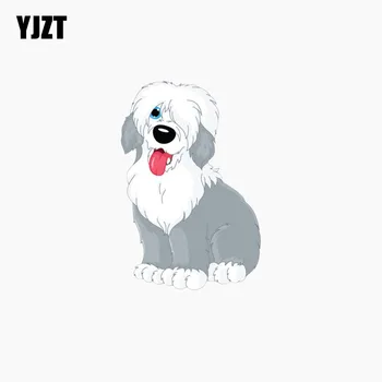 YJZT 7.5CM*11.2CM Lovely Old English Sheepdog The Tail Of The Car Reflective Car Sticker C1-7814
YJZT 7.5CM*11.2CM Lovely Old English Sheepdog The Tail Of The Car Reflective Car Sticker C1-7814