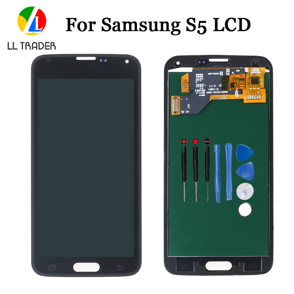 LL TRADER 100% Tested For Samsung Galaxy S5 LCD Display Touch Screen Replacement Samsung S5 G900A LCD Touch Assembly Digitizer
LL TRADER 100% Tested For Samsung Galaxy S5 LCD Display Touch Screen Replacement Samsung S5 G900A LCD Touch Assembly Digitizer