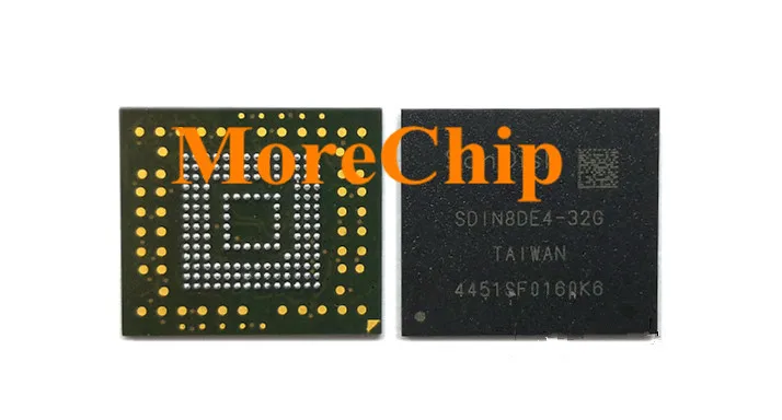SDIN8DE4 32G eMMC NAND флэш память BGA IC чип 2 шт/Лот|Платы для мобильных телефонов| |