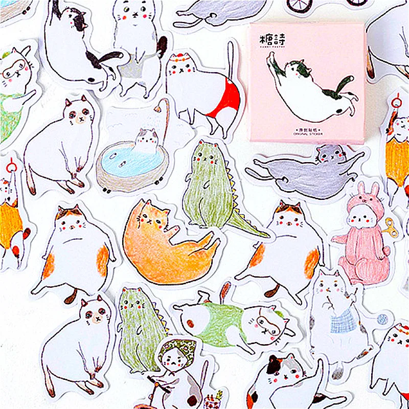 Hot Sale Cat Group Stationery Stickers Diary Handmade Adhesive Paper Japan Sticker Scrapbooking Stationery
Hot Sale Cat Group Stationery Stickers Diary Handmade Adhesive Paper Japan Sticker Scrapbooking Stationery