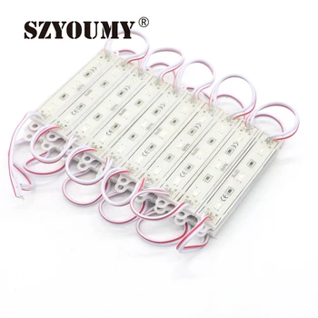 SZYOUM 1000PCS 5630 3 LED Module lighting for sign DC12V Waterproof superbright smd led modules Cool white /Warm white/Blue/Red
SZYOUM 1000PCS 5630 3 LED Module lighting for sign DC12V Waterproof superbright smd led modules Cool white /Warm white/Blue/Red