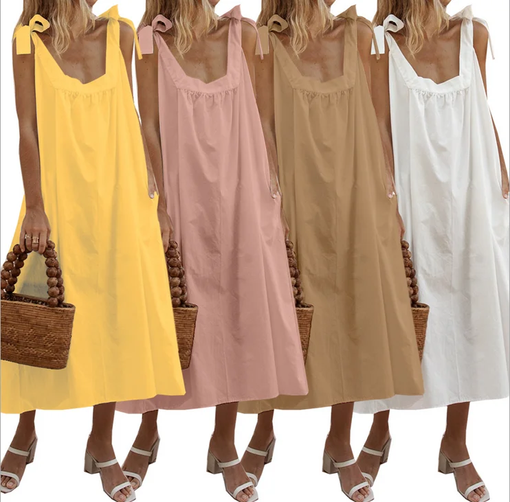 2019 Women Boho Long Maxi Dress Summer Beach Evening Party Sundress Casual Maxi Spaghetti Solid Dresses S-XL
2019 Women Boho Long Maxi Dress Summer Beach Evening Party Sundress Casual Maxi Spaghetti Solid Dresses S-XL