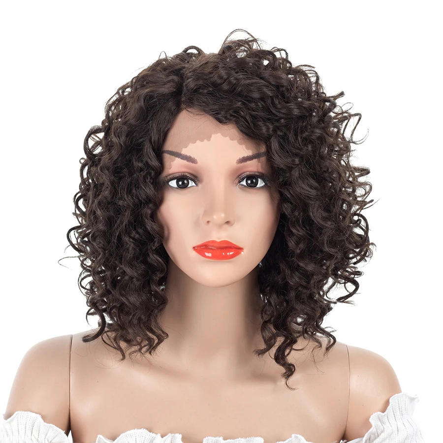 Aigemei 12inch Curly Synthetic Lace Front Wigs For Women High Temperature Heat Resistant Fake Hair Cosplay Wigs
Aigemei 12inch Curly Synthetic Lace Front Wigs For Women High Temperature Heat Resistant Fake Hair Cosplay Wigs