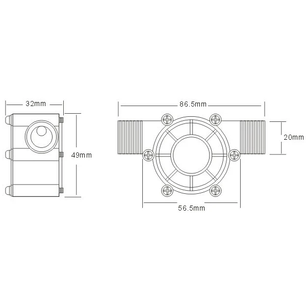 1pcs Micro Hydroelectric Generator 12V Stabilivolt 10W Power Hydraulic Conversion LO88
1pcs Micro Hydroelectric Generator 12V Stabilivolt 10W Power Hydraulic Conversion LO88