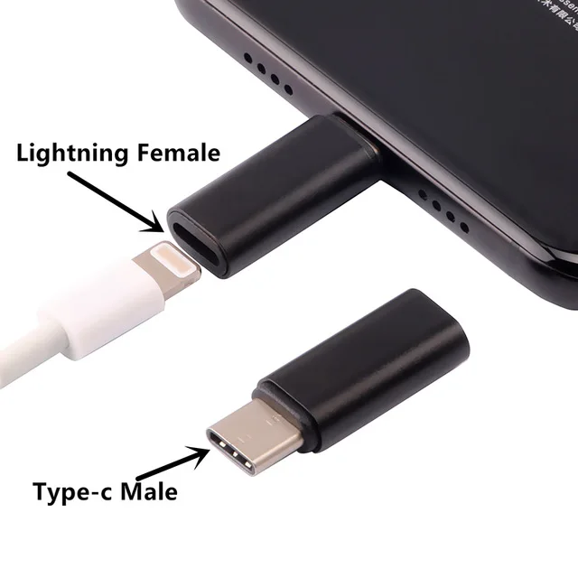 100pcs 8 Pin Feamle to Type-c Male Adapter USB C Cable Converter Charging Type c Connector Adapter for huawei
100pcs 8 Pin Feamle to Type-c Male Adapter USB C Cable Converter Charging Type c Connector Adapter for huawei