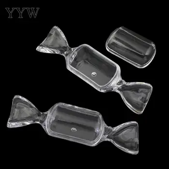 10pcs Transparent Plastic Candy Shape Jewelry Beads Container Creative Jewelry Storage Box 83x22x24mm
10pcs Transparent Plastic Candy Shape Jewelry Beads Container Creative Jewelry Storage Box 83x22x24mm