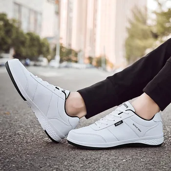 New Men'S Shoes Casual Korean Version Trend Of British Style Sports Shoes Hard-Wearing /Non-Slip Running White Shoes Male
New Men'S Shoes Casual Korean Version Trend Of British Style Sports Shoes Hard-Wearing /Non-Slip Running White Shoes Male