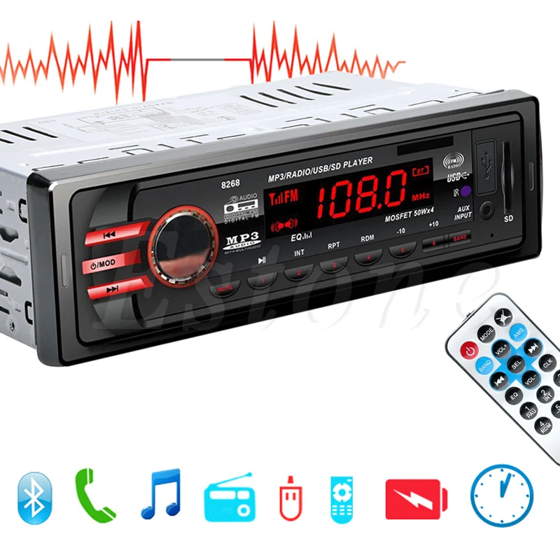 2017 DC 12V Car SD USB 1 DIN Bluetooth Audio Receiver In-Dash FM Aux MP3 Stereo Radio
2017 DC 12V Car SD USB 1 DIN Bluetooth Audio Receiver In-Dash FM Aux MP3 Stereo Radio