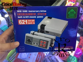 5-50pcs/lot CoolBaby HD Mini TV Family Game Console HDMI 8 Bit Retro Video Game Console Built-In 621 Game Handheld Gaming Player
5-50pcs/lot CoolBaby HD Mini TV Family Game Console HDMI 8 Bit Retro Video Game Console Built-In 621 Game Handheld Gaming Player