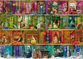 

oneroom Four season shelf Exquisite Handmade Needlework Embroidery DIY DMC Cross Stitch Kits Crafts 14CT Unprinted Home Decor