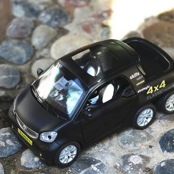 MINI Smart Toy Car 1:32 Pickup Diecast Alloy Toy Car Smart Fortwo 4X4 Vehicle Model Car Pull-Back Toy Kids Gift
MINI Smart Toy Car 1:32 Pickup Diecast Alloy Toy Car Smart Fortwo 4X4 Vehicle Model Car Pull-Back Toy Kids Gift