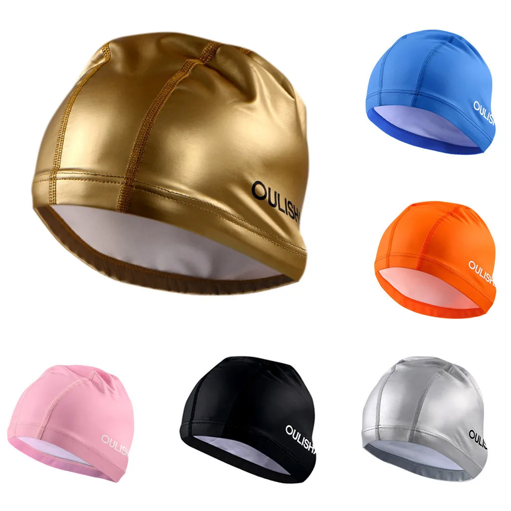 Adult Swimming Swim Cap Comfortable Waterproof Solid Multicolor Swimwear Accessories Hats PU Sport Beach Swim Pool Hat Men Women
Adult Swimming Swim Cap Comfortable Waterproof Solid Multicolor Swimwear Accessories Hats PU Sport Beach Swim Pool Hat Men Women