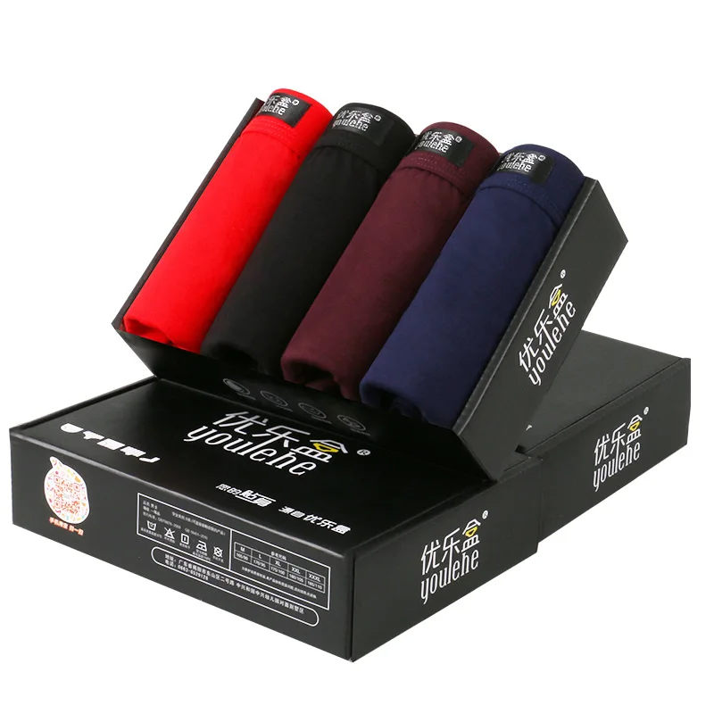 4pcs/lot Thin Cool Men's Boxer Shorts Men Fine Modal Underwear Sexy Slim Plus Size Underpants Brand Gift Package Calzoncillos
4pcs/lot Thin Cool Men's Boxer Shorts Men Fine Modal Underwear Sexy Slim Plus Size Underpants Brand Gift Package Calzoncillos