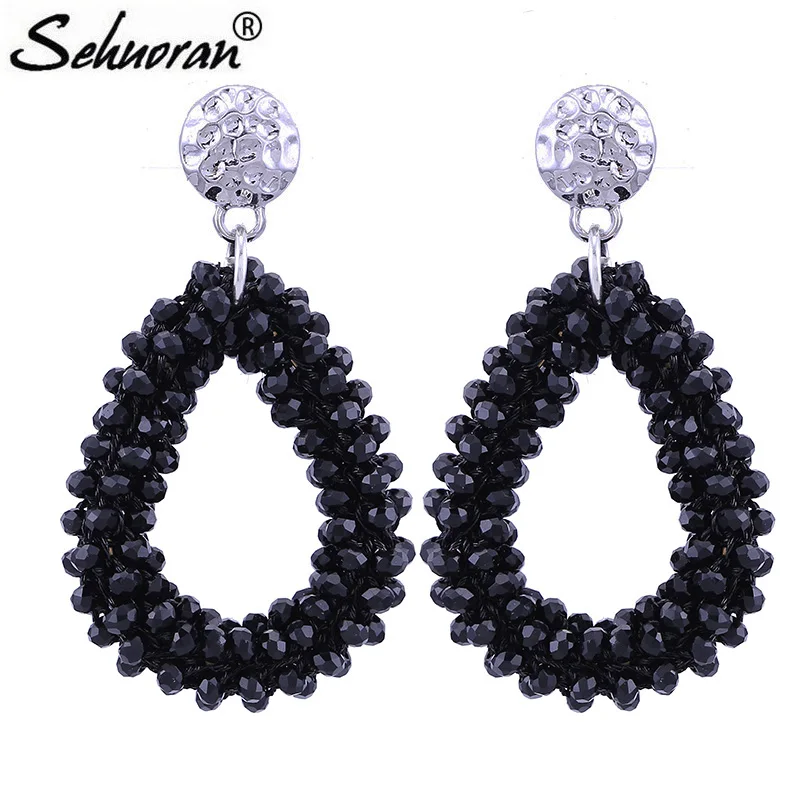Sehuoran Small Water Drop Earrings For Woman Handmade Faceted Beads Crystal Earring Pendants Long Ear Christmas Gift Wedding Ear
Sehuoran Small Water Drop Earrings For Woman Handmade Faceted Beads Crystal Earring Pendants Long Ear Christmas Gift Wedding Ear