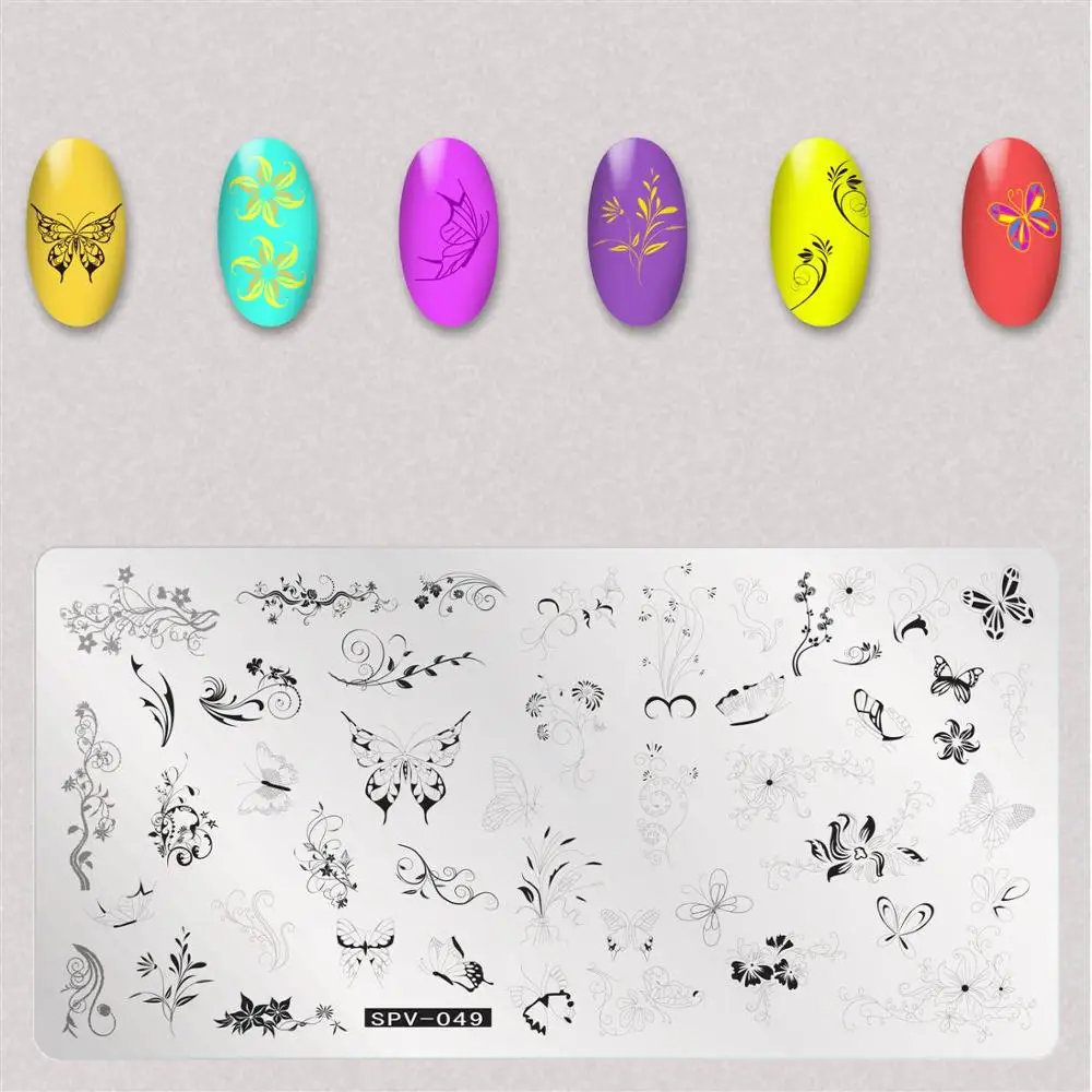 1pc Rectangle Nail Stamping Template Garland Leaves Insects Patterns DIY Nail Designs Manicure Stamp Plate
1pc Rectangle Nail Stamping Template Garland Leaves Insects Patterns DIY Nail Designs Manicure Stamp Plate