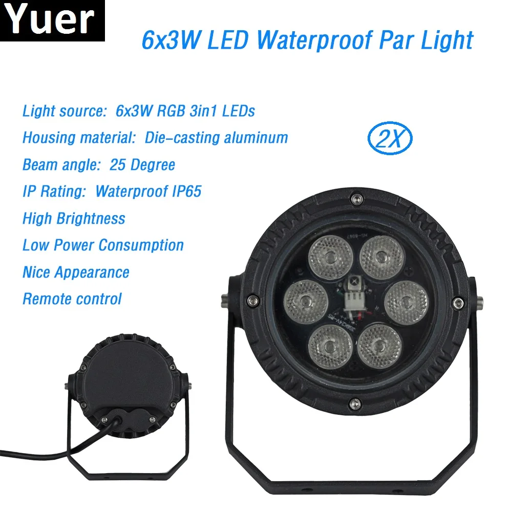 Free Shipping 2Pcs/Lot 6x3w Remote control flat par led waterproof IP65 par light 6x3W Smooth RGB 3in1 Color Mixing Stage Wash
Free Shipping 2Pcs/Lot 6x3w Remote control flat par led waterproof IP65 par light 6x3W Smooth RGB 3in1 Color Mixing Stage Wash