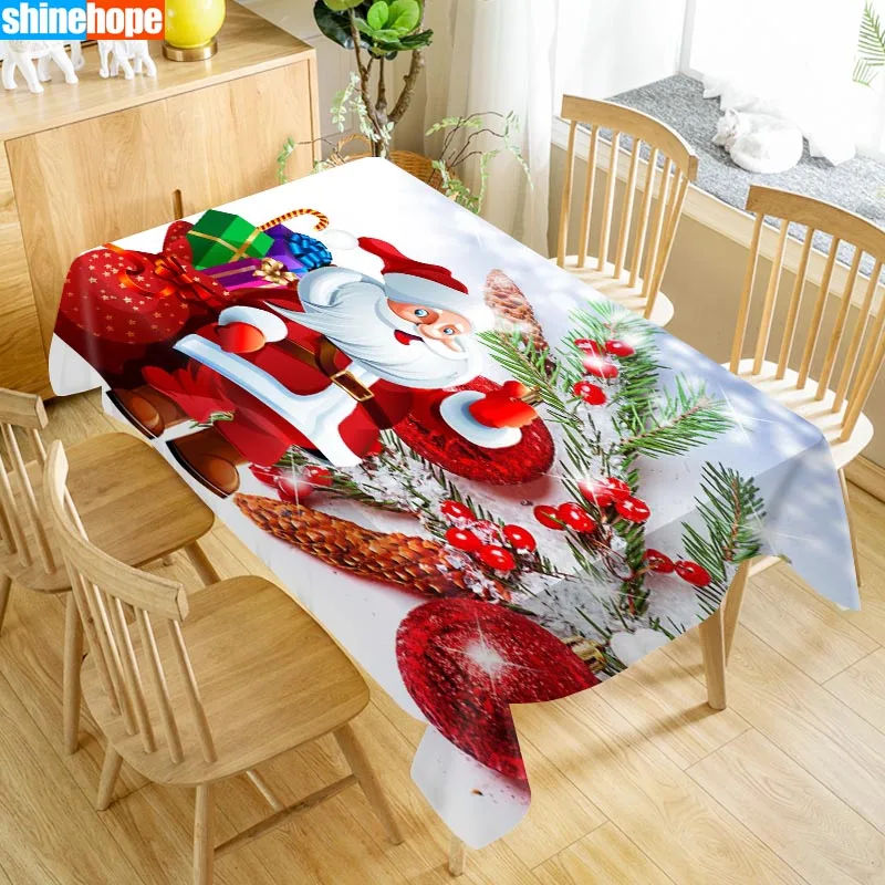 New Arrival Custom Merry Christmas Table Cloth Waterproof Oxford Fabric Rectangular Tablecloth Home Party Tablecloth
New Arrival Custom Merry Christmas Table Cloth Waterproof Oxford Fabric Rectangular Tablecloth Home Party Tablecloth