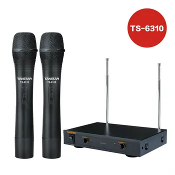 Takstar TS-6310 handheld Wireless Microphone System with retail packaging professional for household and on stage performance
Takstar TS-6310 handheld Wireless Microphone System with retail packaging professional for household and on stage performance