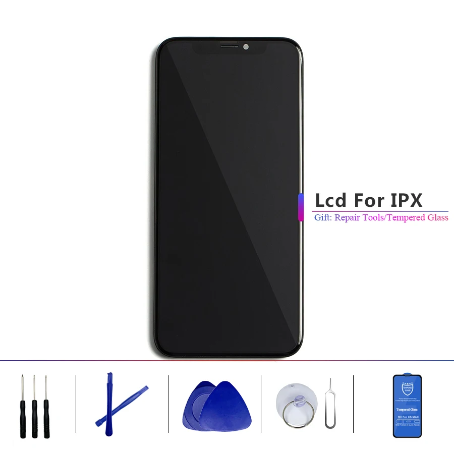 TFT and OLED Lcd For Apple IPhone X lcd display Touch Screen Digitizer Replacement Assembly replacement Parts Black
TFT and OLED Lcd For Apple IPhone X lcd display Touch Screen Digitizer Replacement Assembly replacement Parts Black