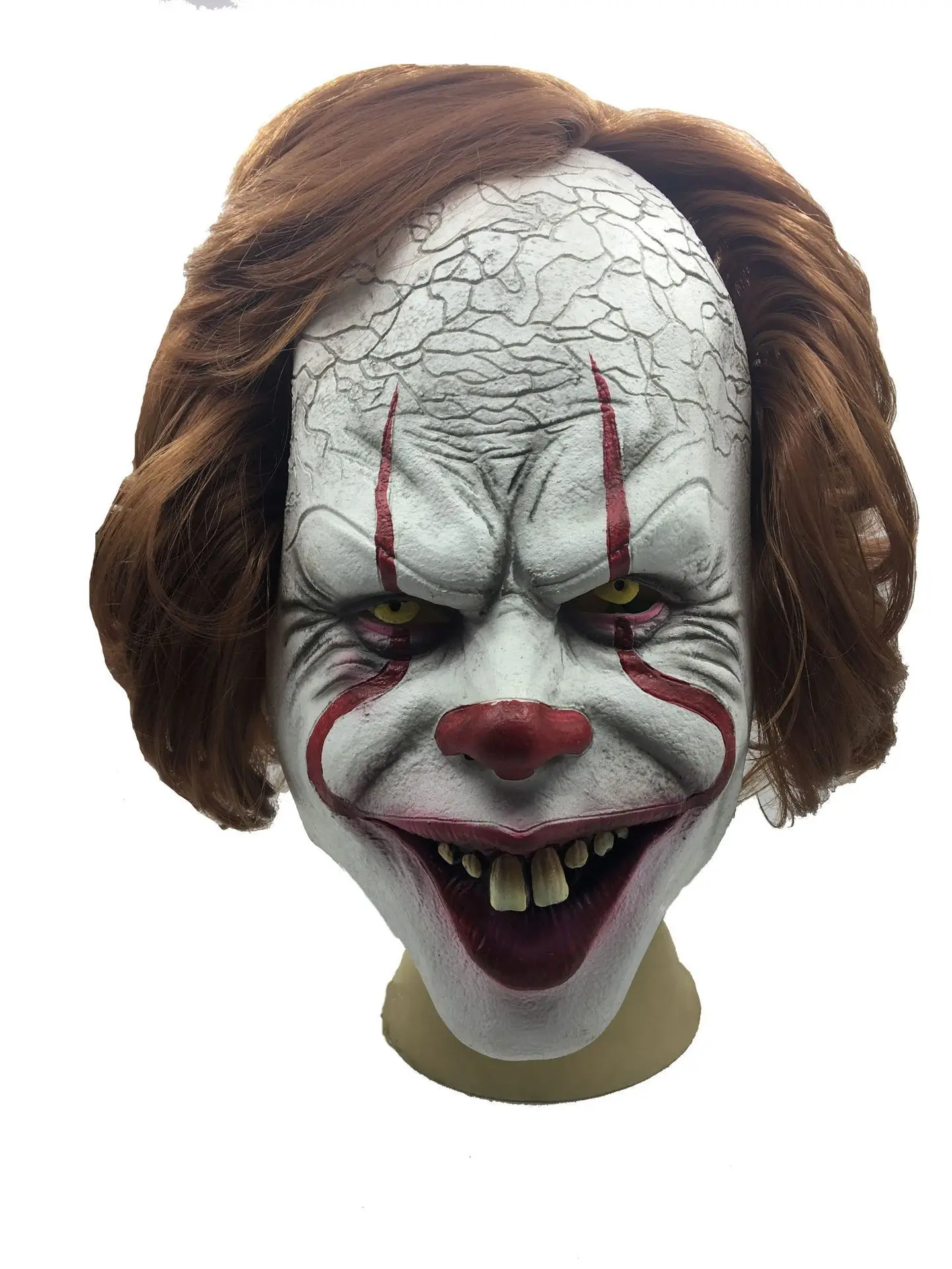 Halloween Scary Cosplay Costume adult men stephen king King's It Mask Pennywise Horror Clown Joker Props Christmas Carnival
Halloween Scary Cosplay Costume adult men stephen king King's It Mask Pennywise Horror Clown Joker Props Christmas Carnival