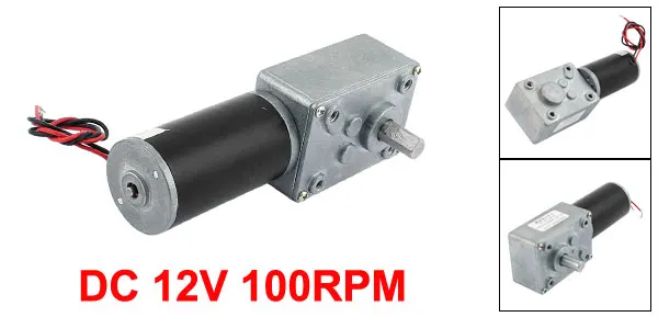 UXCELL DC 12V 100RPM 8mmx14mm D-Shape Shaft Electric Power Turbo Worm Geared Motor for Remote Control Curtains
UXCELL DC 12V 100RPM 8mmx14mm D-Shape Shaft Electric Power Turbo Worm Geared Motor for Remote Control Curtains