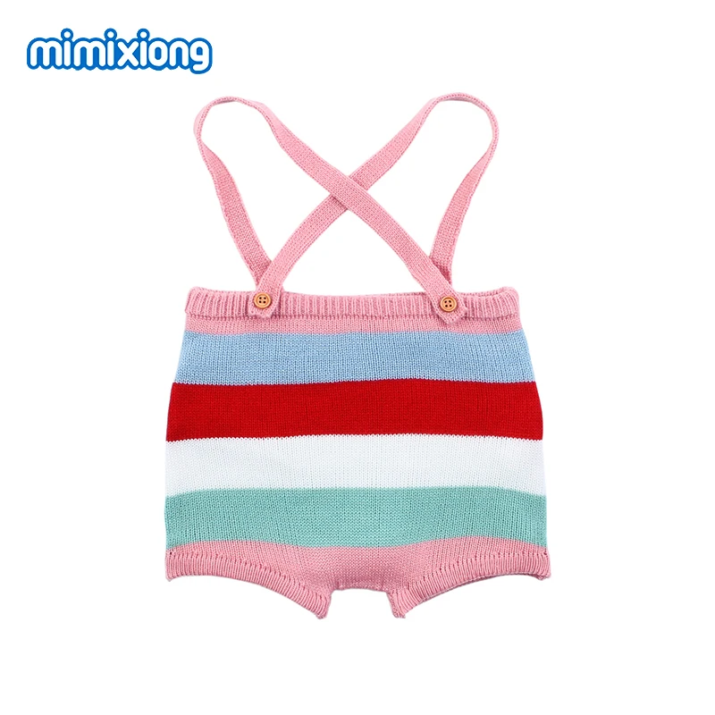 Summer Strap Trousers for Newborns Bebes Overalls Baby Boys Stripe Knit Rompers Toddler Girls Jumpsuits Outfits Kids Clothes New
Summer Strap Trousers for Newborns Bebes Overalls Baby Boys Stripe Knit Rompers Toddler Girls Jumpsuits Outfits Kids Clothes New