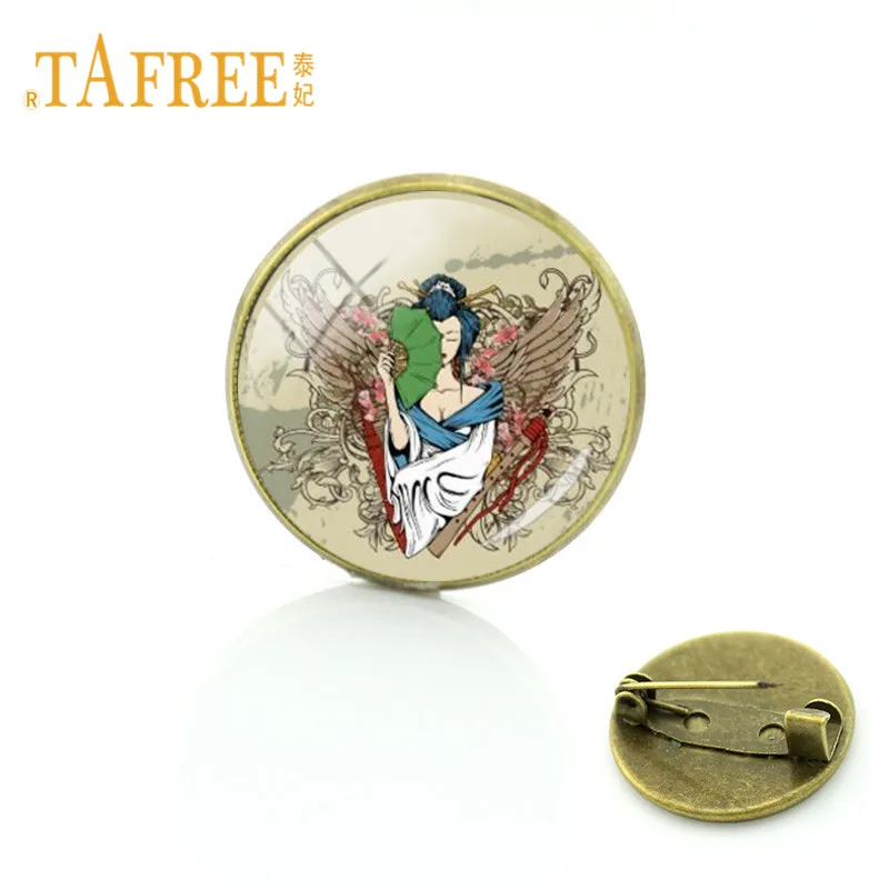 TAFREE Japanese Geisha Kimono Women Brooches Vintage Antique Bronze Breastpin Lapel Pins Graceful Lady Jewelry JP02
TAFREE Japanese Geisha Kimono Women Brooches Vintage Antique Bronze Breastpin Lapel Pins Graceful Lady Jewelry JP02