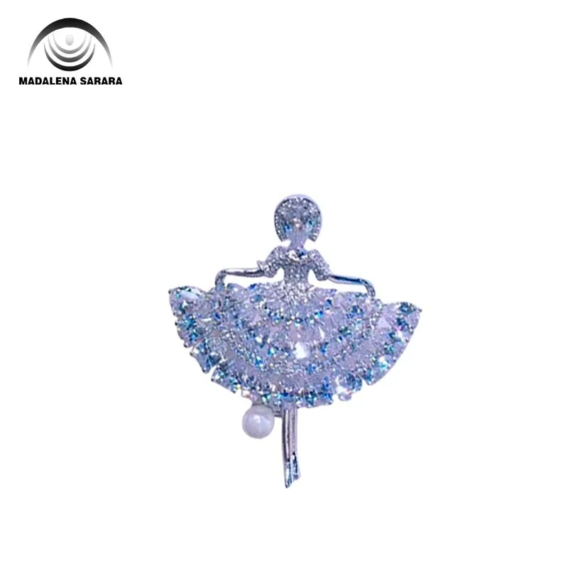 MADALENA SARARA AAAA Zircon And Crystal Inlaid Pearl Brooch Gol Plated Copper Dance Style Fine Brooch Pin For Women Jewelry
MADALENA SARARA AAAA Zircon And Crystal Inlaid Pearl Brooch Gol Plated Copper Dance Style Fine Brooch Pin For Women Jewelry
