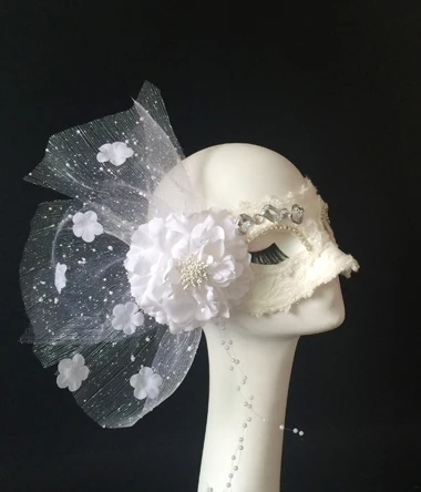 Party Costume Upper Half Face Mask Venice Mask 3D Flower Appliques Resin Gem Gauze Trimming Elegant Women Mask DIY Handcraft
Party Costume Upper Half Face Mask Venice Mask 3D Flower Appliques Resin Gem Gauze Trimming Elegant Women Mask DIY Handcraft