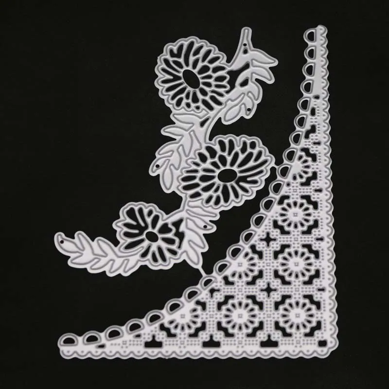 Flower corner Metal Cutting Dies Stencil for DIY Scrapbooking Paper Cards Making DIY Decorative Crafts Supplies New 2018 stamps
Flower corner Metal Cutting Dies Stencil for DIY Scrapbooking Paper Cards Making DIY Decorative Crafts Supplies New 2018 stamps