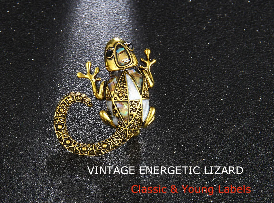 "BigLiz" - Beautiful Lizard brooch 1 "BigLiz" - Beautiful Lizard brooch 1