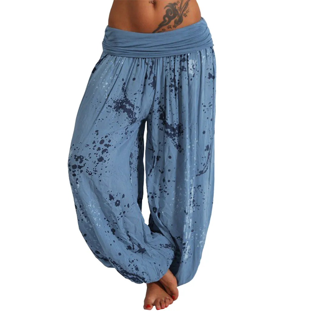 Women Bohemian Long Pants 2019 Low Waist Vintage Print Harem Pants Elastic Waist Boho Beach Trousers Plus Size #T20
Women Bohemian Long Pants 2019 Low Waist Vintage Print Harem Pants Elastic Waist Boho Beach Trousers Plus Size #T20